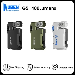 WUBEN G5 Rechargeable Pocket Flashlights