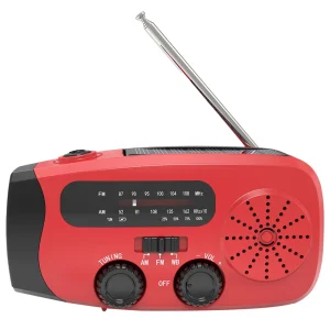Solar Hand Crank Radio